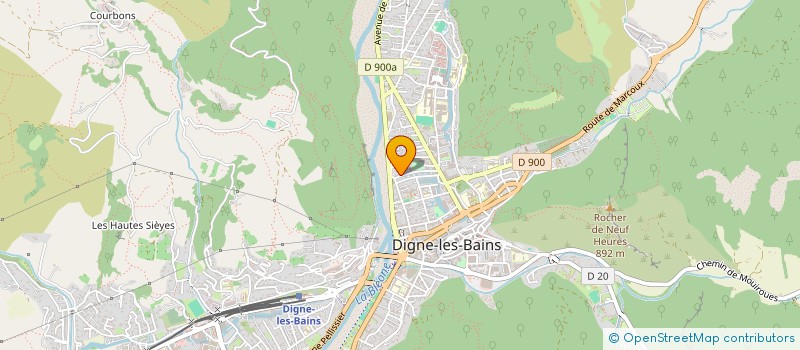localisation de l'entreprise FEMMES SOLIDAIRES DIGNE BLEONE à DIGNE-LES-BAINS