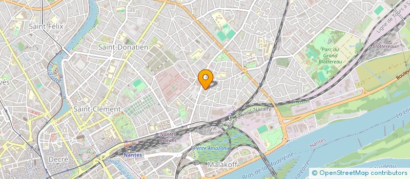 localisation de l'entreprise FEMMES SOLIDAIRES POUR L'HUMANITE à NANTES