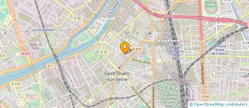 localisation de l'entreprise FEMMES-SUR-SEINE à SAINT-OUEN-SUR-SEINE