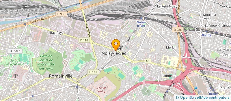 localisation de l'entreprise FEMO PRESTIGE à NOISY-LE-SEC