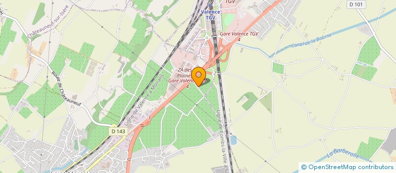 localisation de l'entreprise FEMOJO  SAINT-MARCEL-LES-VALENCE