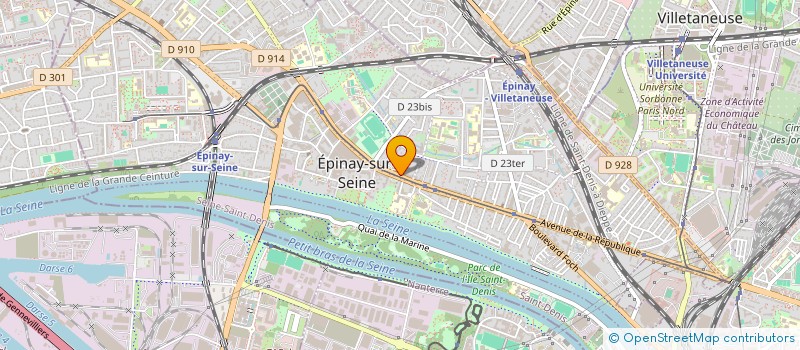 localisation de l'entreprise FEMR  EPINAY-SUR-SEINE