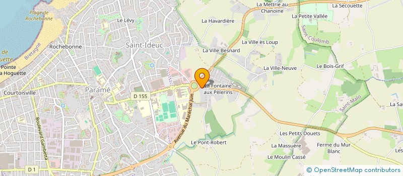 localisation de l'entreprise FEMS  SAINT-MALO