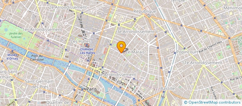 localisation de l'entreprise FEMTECH FRANCE  PARIS