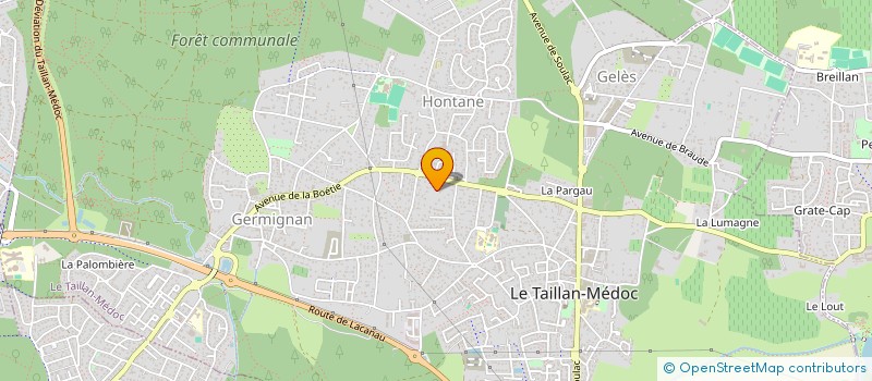 localisation de l'entreprise FEMTO IMMO  LE TAILLAN-MEDOC