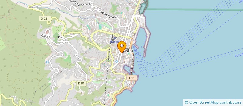 localisation de l'entreprise FEMU A CORSICA à BASTIA