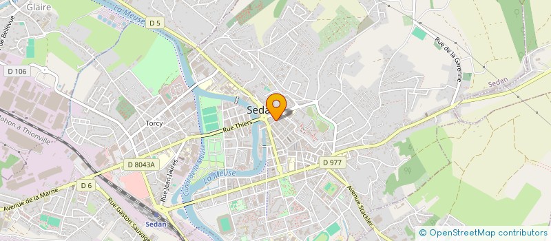 localisation de l'entreprise FEMY  SEDAN