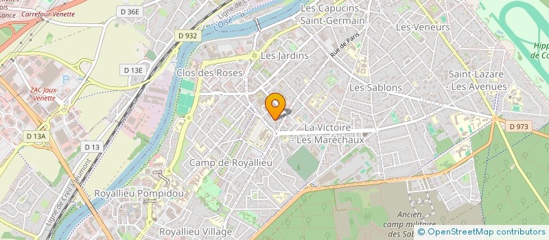 localisation de l'entreprise FEN'EAU  COMPIEGNE