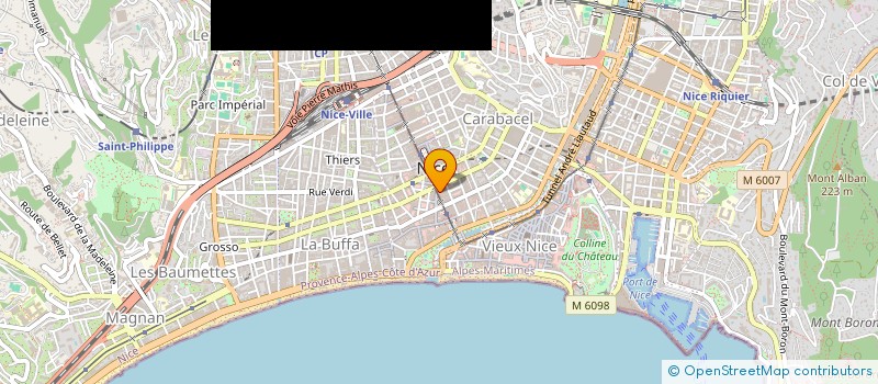 localisation de l'entreprise FEN PROJECT à NICE