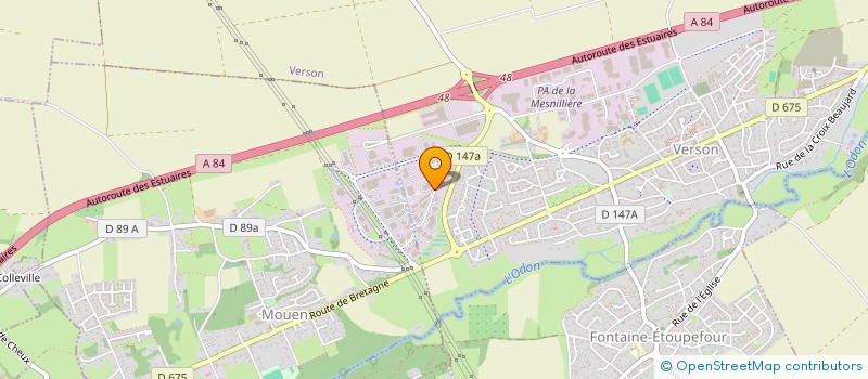 localisation de l'entreprise FENAUTO  VERSON