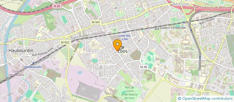 localisation de l'entreprise FENBA  LOOS