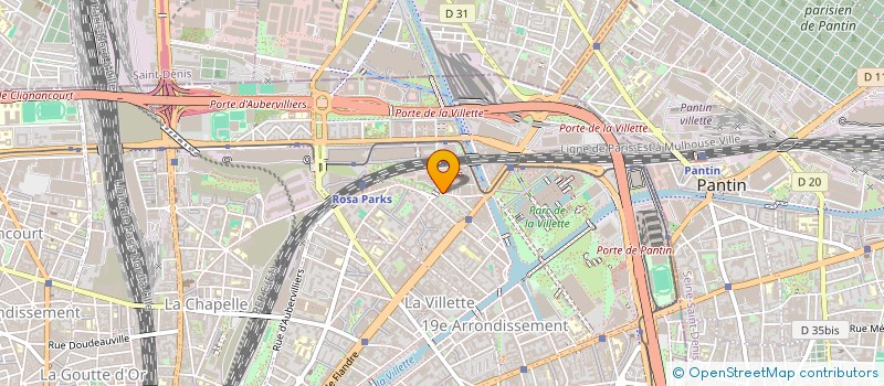 localisation de l'entreprise FENCETRONIC à PARIS
