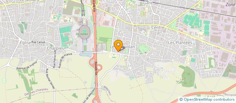 localisation de l'entreprise FENCING COMPANION  MEYZIEU