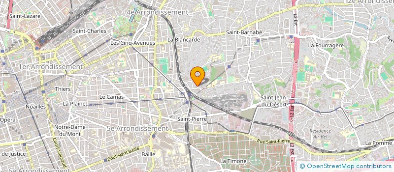 localisation de l'entreprise FENDANGO CIRCO à MARSEILLE