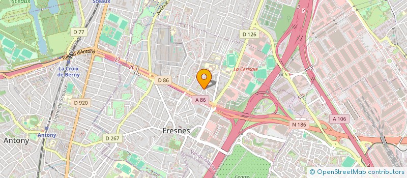 localisation de l'entreprise FENDI PERE ET FILS  FRESNES