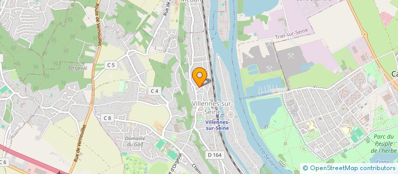 localisation de l'entreprise FENDSON  VILLENNES-SUR-SEINE
