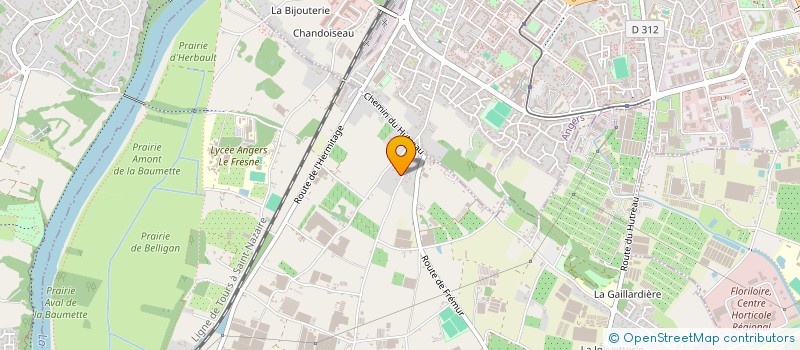 localisation de l'entreprise FENEC  SAINTE-GEMMES-SUR-LOIRE