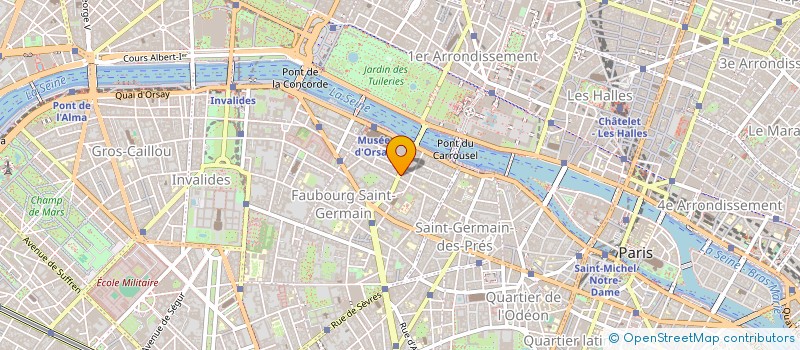 localisation de l'entreprise FENEK  PARIS