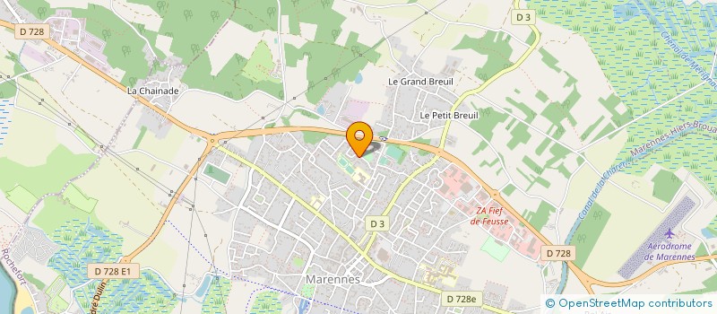 localisation de l'entreprise FENELON  MARENNES-HIERS-BROUAGE