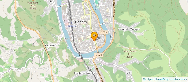 localisation de l'entreprise FENELON 99  CAHORS