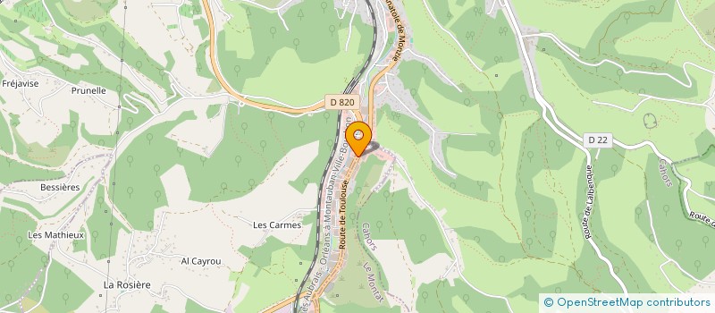 localisation de l'entreprise FENELON ET COMPAGNIE  CAHORS