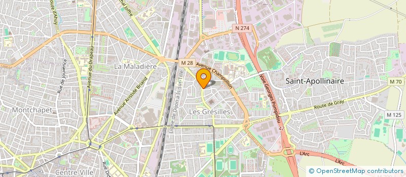 localisation de l'entreprise FENESTRA FRANCE à DIJON