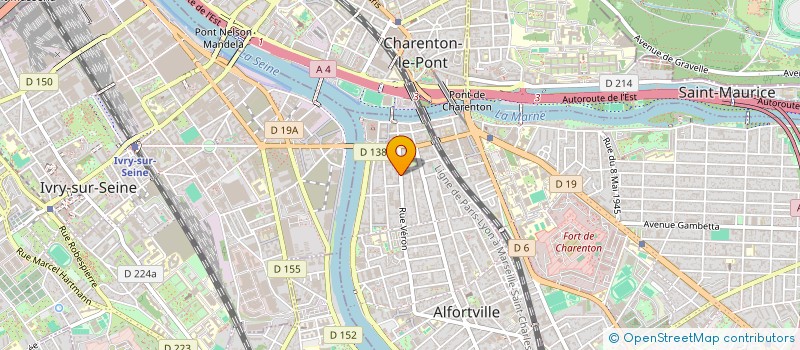 localisation de l'entreprise FENETRE ISOLATION à ALFORTVILLE