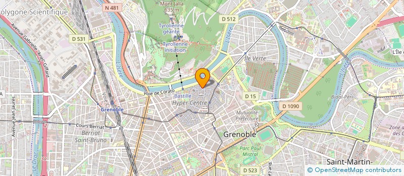 localisation de l'entreprise FENETRE PLUS  GRENOBLE