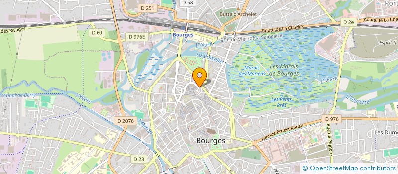 localisation de l'entreprise FENETRE SUR à BOURGES