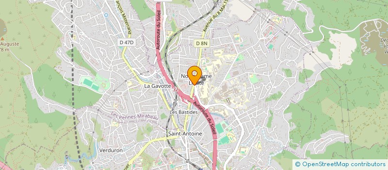 localisation de l'entreprise FENETRE SUR COUR à MARSEILLE