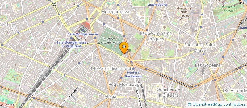localisation de l'entreprise FENETRE SUR COUR SAS à PARIS