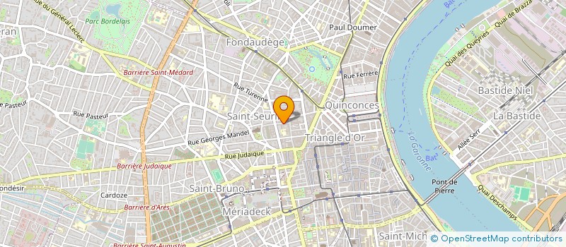 localisation de l'entreprise FENETRE SUR RUE à BORDEAUX