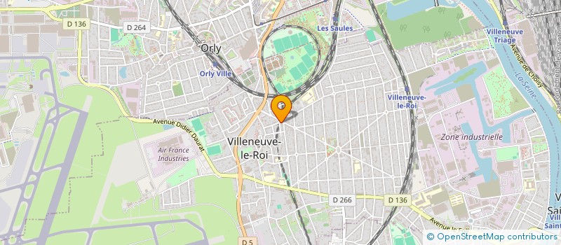 localisation de l'entreprise FENETRES 94 à VILLENEUVE-LE-ROI