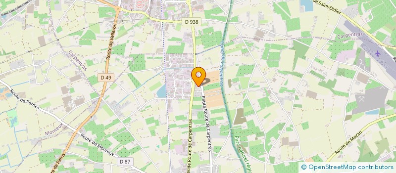 localisation de l'entreprise FENETRES ET COMPAGNIE à PERNES-LES-FONTAINES