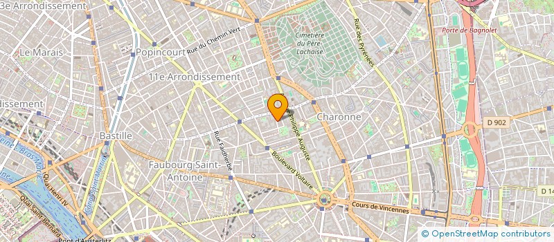 localisation de l'entreprise FENETRES ET FERMETURES DE FRANCE à PARIS