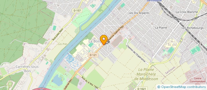 localisation de l'entreprise FENETRES FOURNIER  MONTESSON