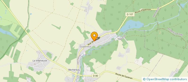 localisation de l'entreprise FENETRES HABITATION  HERMERAY