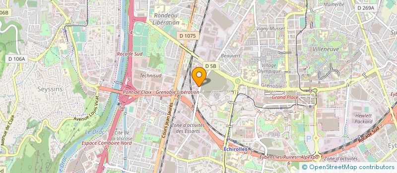 localisation de l'entreprise FENETRES ISEROISES  GRENOBLE