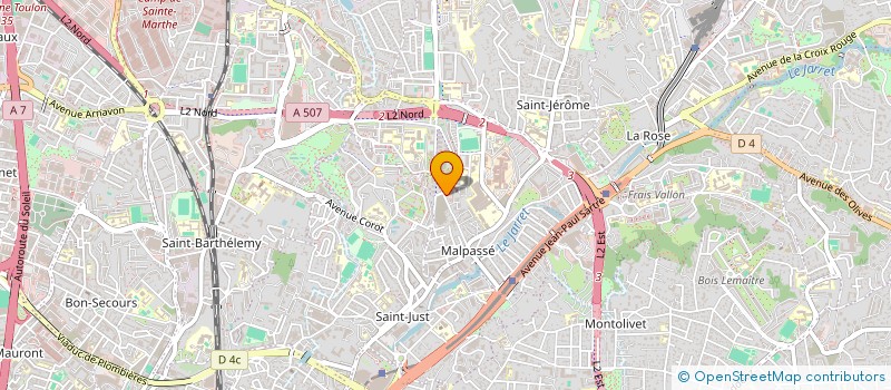 localisation de l'entreprise FENETRES PACA à MARSEILLE