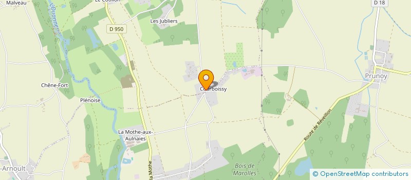 localisation de l'entreprise FENETRES SUR COURBOISSY  CHARNY OREE DE PUISAYE