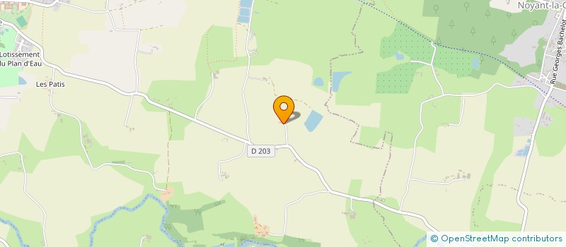 localisation de l'entreprise FENEUX.SCO IMMO à OMBREE D'ANJOU