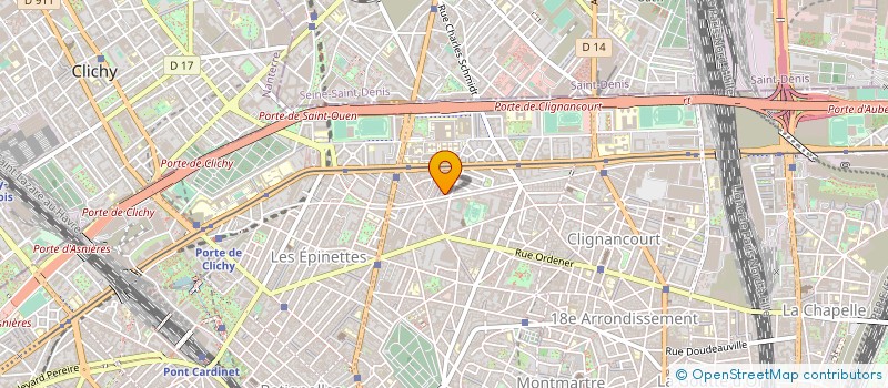localisation de l'entreprise FENG à PARIS