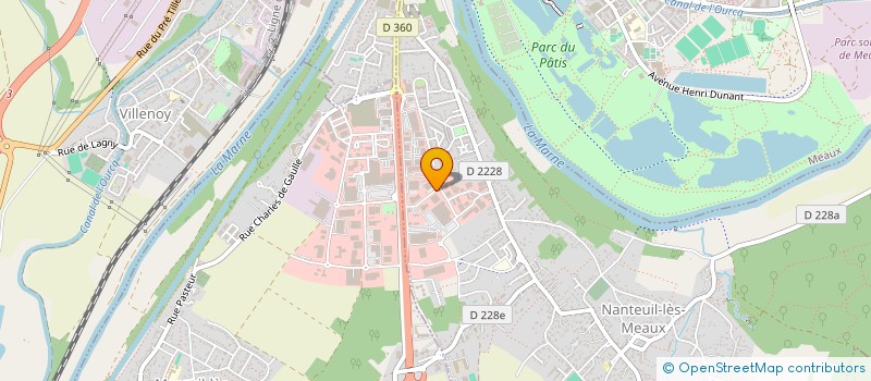 localisation de l'entreprise FENG à NANTEUIL-LES-MEAUX