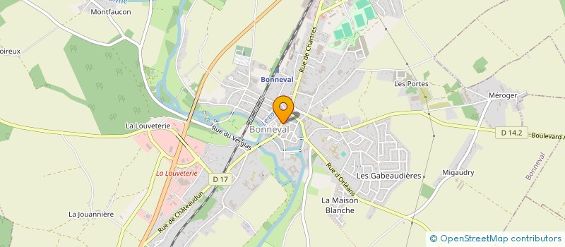 localisation de l'entreprise FENG à BONNEVAL