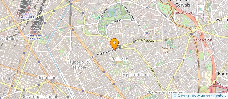 localisation de l'entreprise FENG FA  PARIS