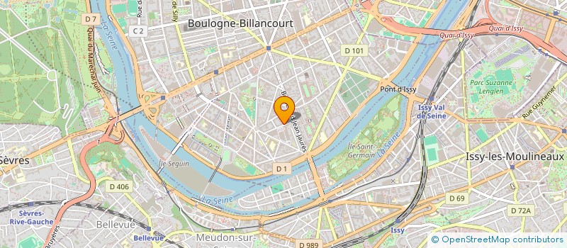 localisation de l'entreprise FENG JIYING & PANG WEI à BOULOGNE-BILLANCOURT