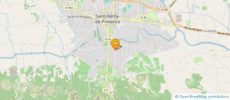 localisation de l'entreprise FENG SHUI HUMANISTE  SAINT-REMY-DE-PROVENCE