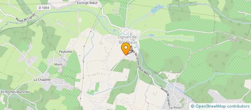 localisation de l'entreprise FENG SHUI SURMESURE  LIGNAN-DE-BORDEAUX