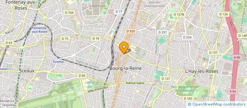 localisation de l'entreprise FENG XING EUROPE SERVICE à BOURG-LA-REINE