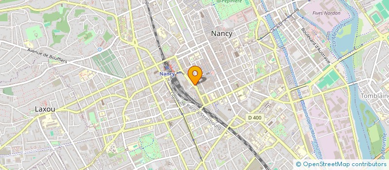 localisation de l'entreprise FENG YUAN CONSEIL  NANCY